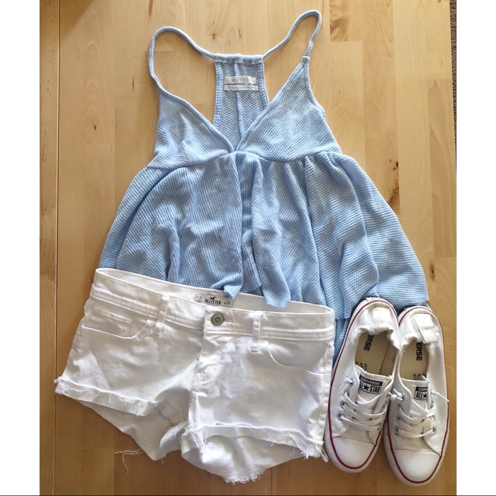 Urban Outfitters Lola Thermal Babydoll Tank Top 🐬